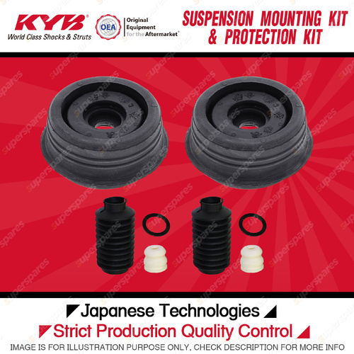 KYB Rear Strut Mount Bump Stop Dust Cover Kit for Hyundai Excel X3 1994-2000