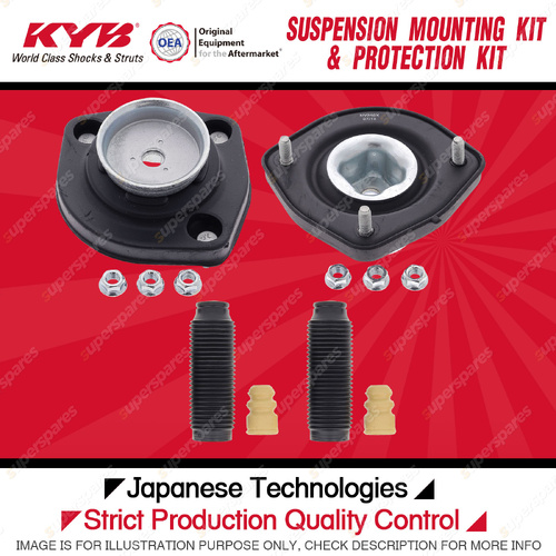 KYB Rear Strut Mount Bump Stop Dust Cover Kit for Hyundai Elantra XD 2000-2006