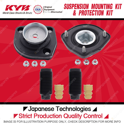 KYB Rear Strut Mount Bump Stop Dust Cover Kit for Hyundai Coupe RD 1.8 2.0 96-02