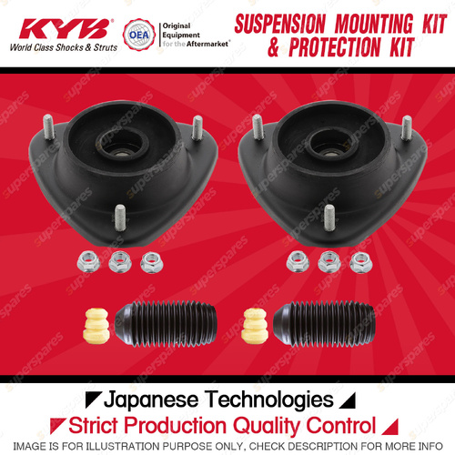 KYB Front Strut Mount Bump Stop Dust Cover Kit for Subaru Forester SF5 SG9 97-06