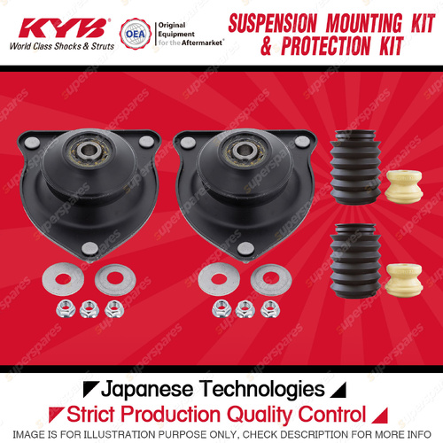 KYB Front Strut Mount Bump Stop Dust Cover Kit for Mini Cooper One R50 R52 00-09