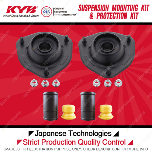KYB Front Strut Mount Bump Stop Dust Cover Kit for Volvo V40 1.8 1.9 Wagon 97-04