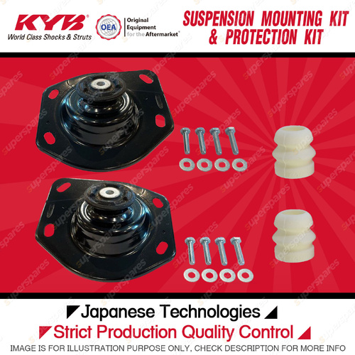 KYB Rear Strut Mount Bump Stop Kit for Holden Caprice WM 3.6 6.0 Sedan 2006-2013