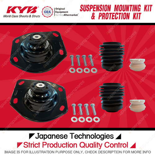 KYB Rear Strut Mount Bump Stop Dust Cover Kit for Holden Calais VE 3.6 6.0 06-13