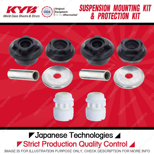 KYB Rear Strut Mount Bump Stop Kit for Lexus IS250 GSE20R IS350 GSE21R 05-13