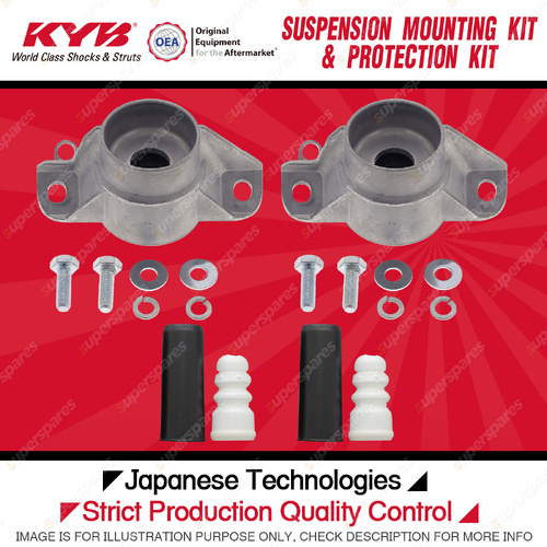 KYB Rear Strut Mount Bump Stop Dust Cover for Audi A5 8T 1.8 2.0 3.0 3.2 07-17