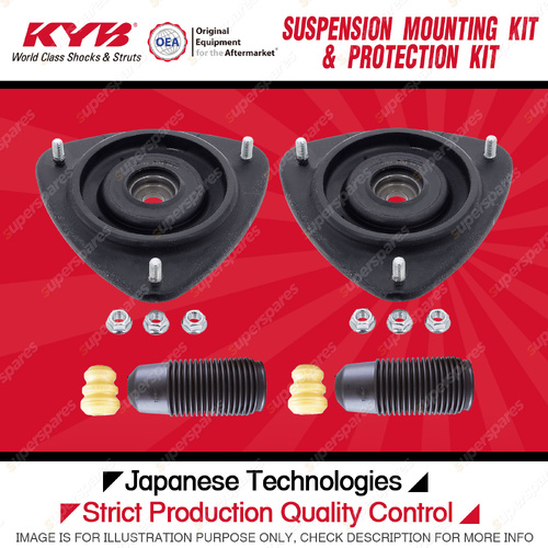 KYB Front Strut Mount Bump Stop Dust Cover Kit for Subaru Liberty Outback BL BP
