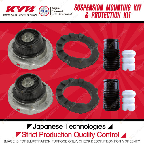 KYB Rear Strut Mount Bump Stop Dust Cover Kit for Alfa Romeo 147 937 156 932