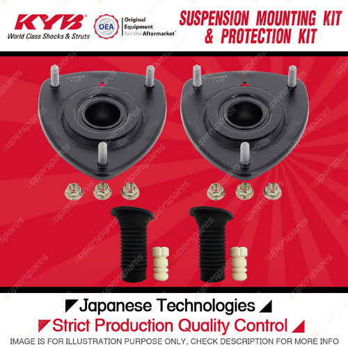 KYB Front Strut Mount Bump Stop Dust Cover Kit for Toyota Echo NCP10R NCP12R