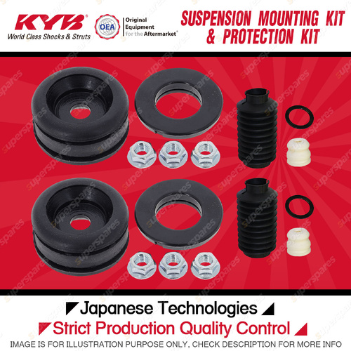 KYB Front Strut Mount Bump Stop Dust Cover Kit for Holden Astra LD 1987-1989