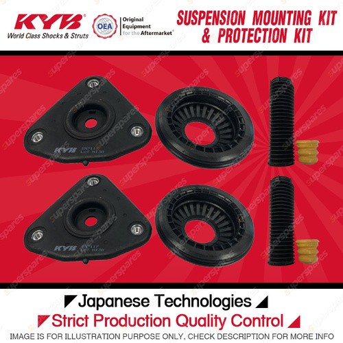 KYB Front Strut Mount Bump Stop Dust Cover Kit for Ford Focus LW 2.0L 2011-2015