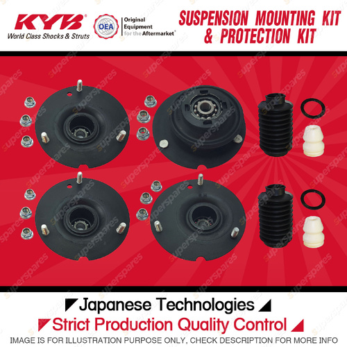 KYB Front Strut Mount Bump Stop Dust Cover Kit for Holden Commodore Calais VN