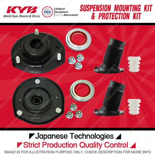 KYB Front Strut Mount Bump Stop Dust Cover Kit for Toyota Camry MCV20 1997-2002