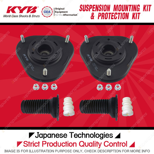 KYB Front Strut Mount Bump Stop Dust Cover Kit for Toyota Corolla ZZE122 01-07