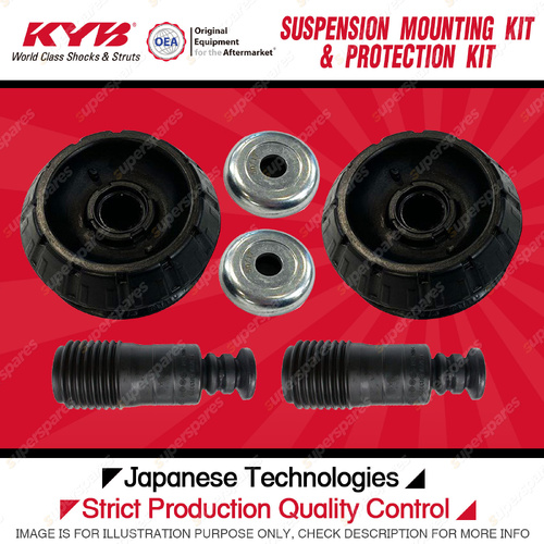 KYB Front Strut Mount Bump Stop Dust Cover Kit for Nissan March Micra K13 10-On