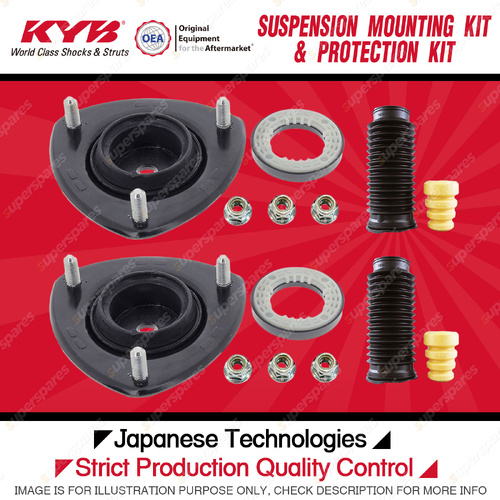 KYB Front Strut Mount Bump Stop Dust Cover Kit for Suzuki Grand Vitara JT 05-14