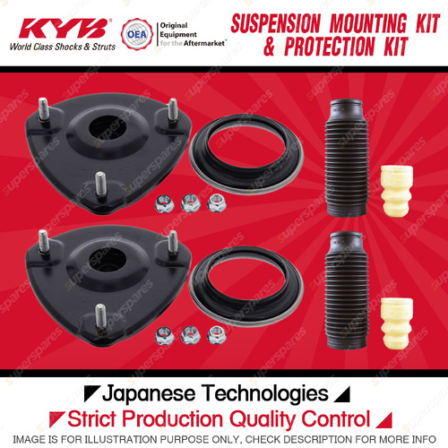KYB Front Strut Mount Bump Stop Dust Cover Kit for Hyundai Accent MC 2006-2010