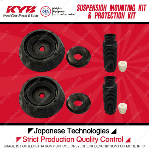 KYB Front Strut Mount Bump Stop Dust Cover Kit for Hyundai Accent RB 2011-2019