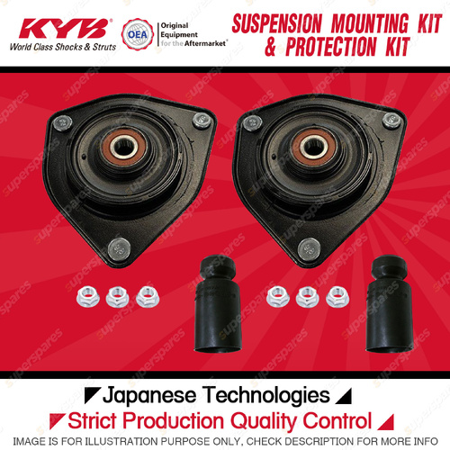 KYB Front Strut Mount Bump Stop Dust Cover Kit for Suzuki APV GC416 Van 2005-On