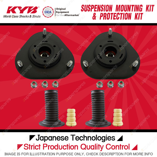 KYB Front Strut Mount Bump Stop Dust Cover Kit for Toyota Corolla ZRE152 ZRE153