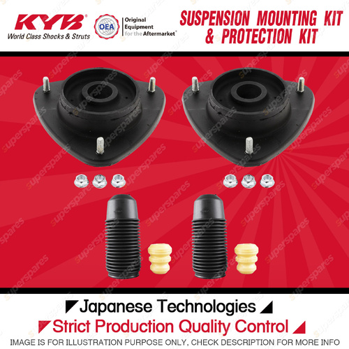 KYB Front Strut Mount Bump Stop Dust Cover Kit for Subaru Liberty YA9 2009-2014