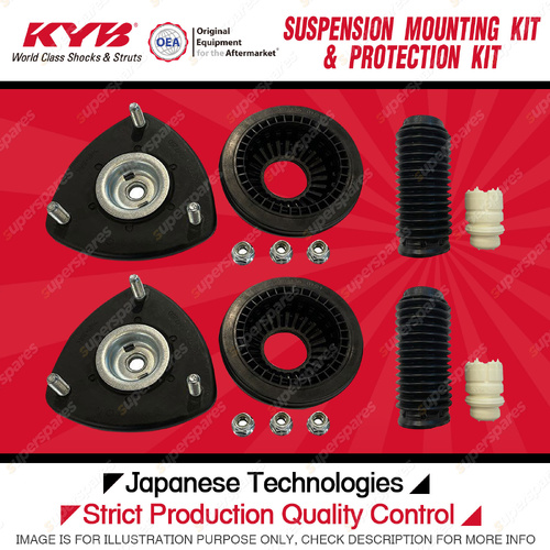 KYB Front Strut Mount Bump Stop Dust Cover Kit for Mazda 2 DJ DL CX-3 DK 14-On
