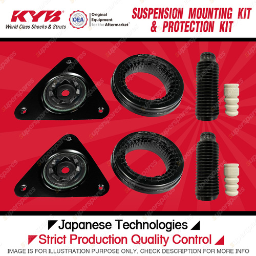 KYB Front Strut Mount Bump Stop Dust Cover Kit for Nissan X-Trail T32 2014-On