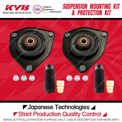 KYB Front Strut Mount Bump Stop Dust Cover Kit for Hyundai Elantra XD 2000-2003