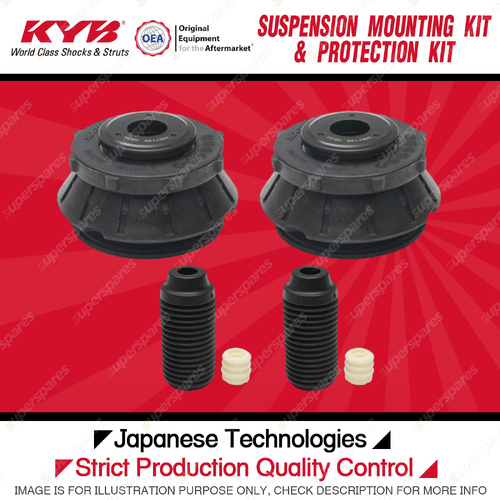 KYB Front Strut Mount Bump Stop Dust Cover Kit for Suzuki Swift AZ Hatch 2017-On