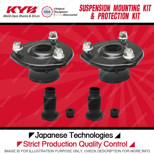 KYB Front Strut Mount Bump Stop Dust Cover Kit for Mazda 6 GH 2.0 2.2 2.5 08-12