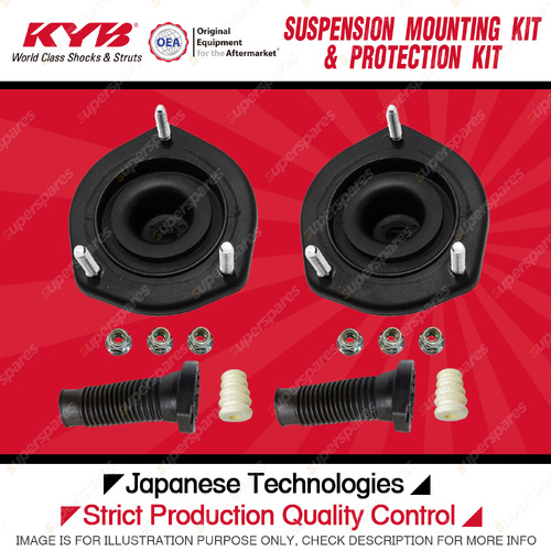 KYB Rear Strut Mount Bump Stop Dust Cover for Toyota Camry ASV50 AVV50 Aurion
