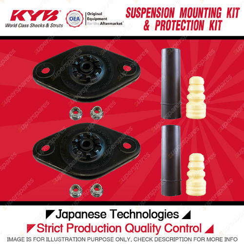 KYB Rear Strut Mount Bump Stop Dust Cover Kit for Hyundai Accent MC 2006-2010