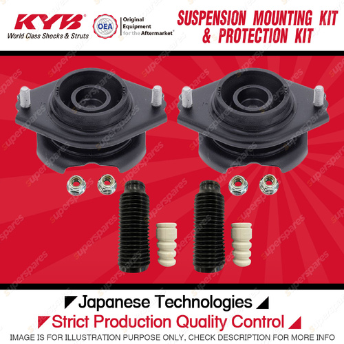 KYB Rear Strut Mount Bump Stop Dust Cover for Subaru Forester SH Impreza GE GH