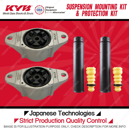 KYB Rear Strut Mount Bump Stop Dust Cover Kit for Ford Focus LW 07/2011-09/2015