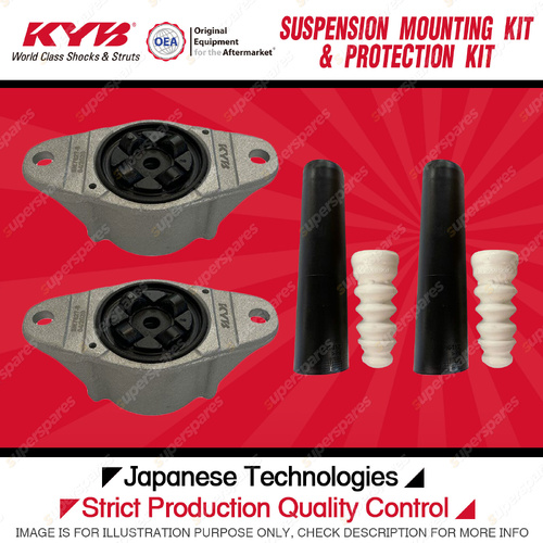 KYB Rear Strut Mount Bump Stop Dust Cover Kit for Ford Focus LS LT 2005-2009