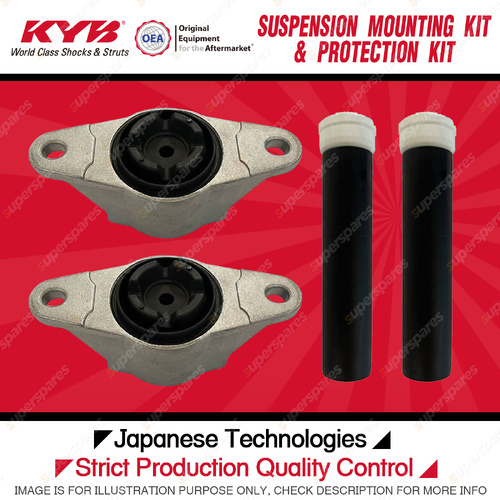 KYB Rear Strut Mount Bump Stop Dust Cover Kit for Mazda 2 DJ DL CX-3 DK 2014-On