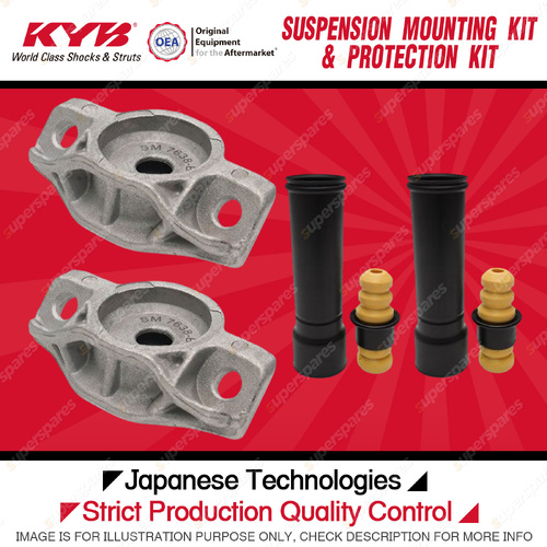 KYB Rear Strut Mount Bump Stop Dust Cover Kit for Holden Trax TJ SUV 2014-On