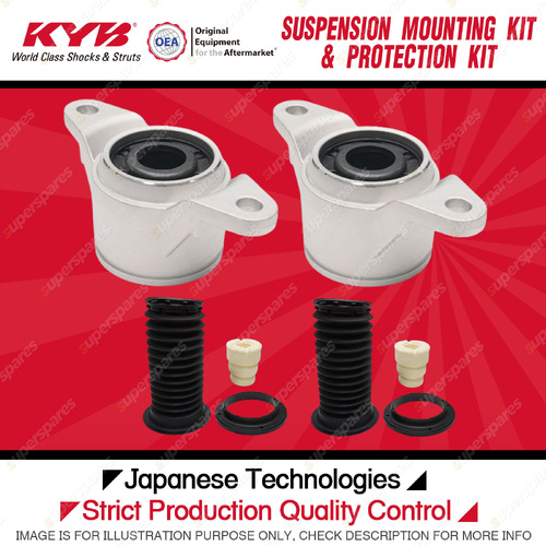 KYB Rear Strut Mount Bump Stop Dust Cover Kit for Mazda 3 BP 2.0L 02/2019-On