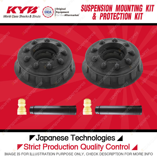 KYB Rear Strut Mount Bump Stop Dust Cover Kit for Audi A6 C4 2.6L 2.8L 1994-1997