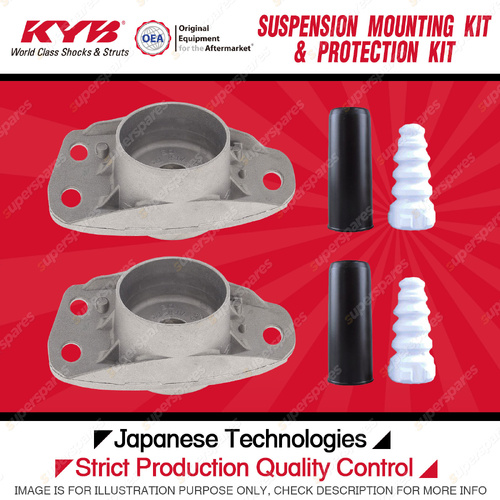 KYB Rear Strut Mount Bump Stop Dust Cover Kit for Skoda Superb 3T Yeti 5L 09-On