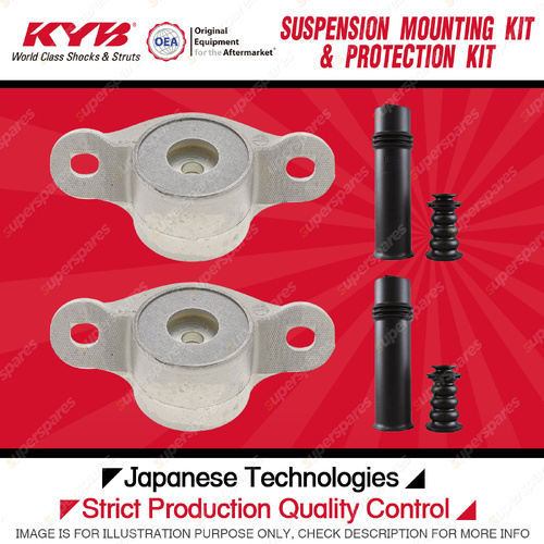 KYB Rear Strut Mount Bump Stop Dust Cover for Peugeot 308 Hatchback Wagon 08-14