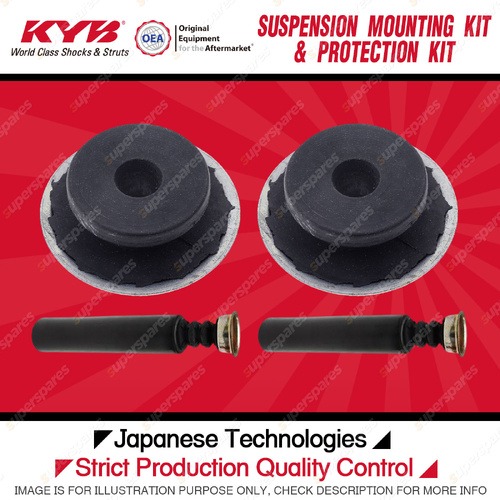KYB Rear Strut Mount Bump Stop Dust Cover Kit for Toyota Echo NCP10 NCP12 NCP13