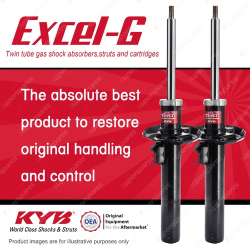 2x Front KYB Excel-G Strut Shock Absorbers for AUDI A3 8P 1.8 2.0 I4 FWD