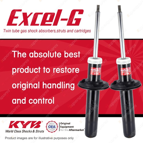 2x Front KYB Excel-G Strut Shock Absorbers for AUDI A4 B8 A5 S5 8T Quattro