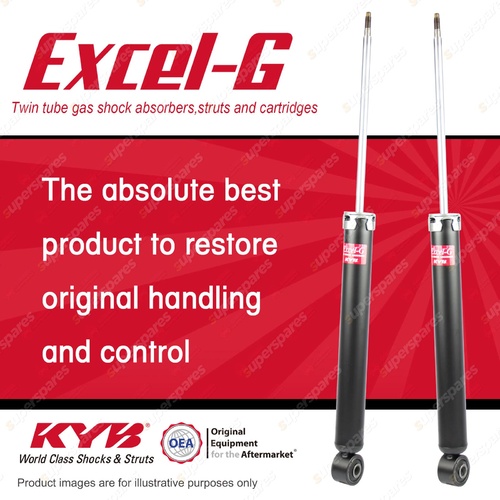 2x Rear KYB Excel-G Shock Absorbers for AUDI A4 B8 A5 S5 8T Quattro 07-ON