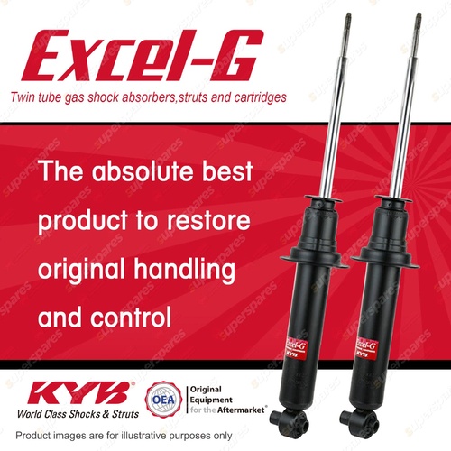 2x Rear KYB Excel-G Shock Absorbers for BMW E23 E32 730i 730iL 733i 735i 735iL