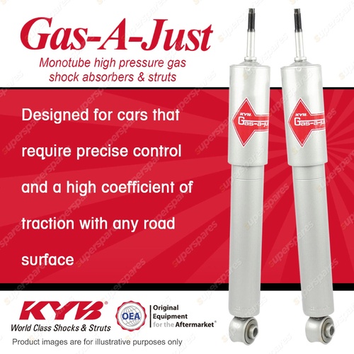 2x Front KYB Gas-A-Just Shock Absorbers for Ford Bronco F100 F150 F250 F350