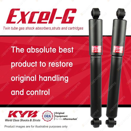 2x Rear KYB Excel-G Shock Absorbers for Ford Territory SX SY SYII SZ I6 AWD SUV