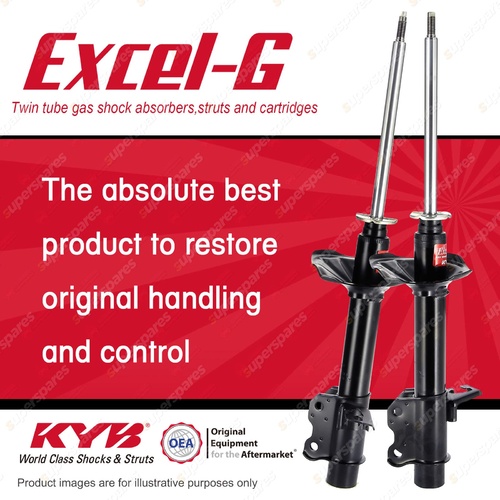 2x Rear KYB Excel-G Strut Shock Absorbers for Holden Astra LD 1.6 1.8 I4 FWD