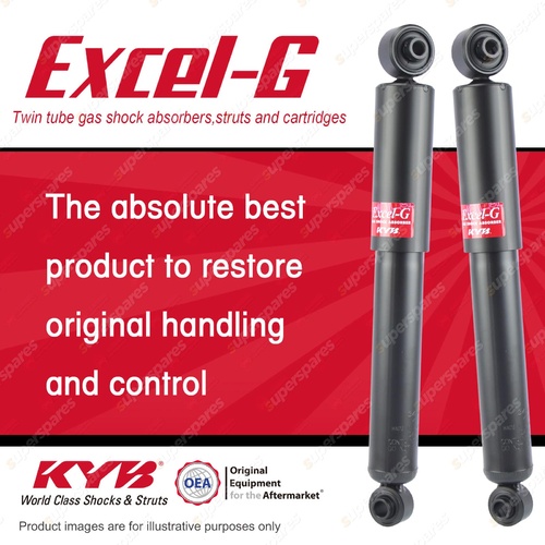 2x Rear KYB Excel-G Shock Absorbers for Holden Astra AH 1.8 1.9 FWD 04-10
